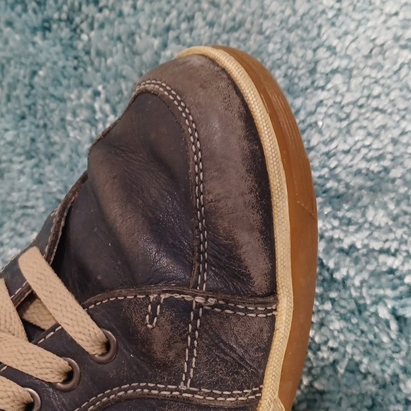 COLE HAAN Men's Blue Leather Sneakers size 9 M - Picture 8 of 16